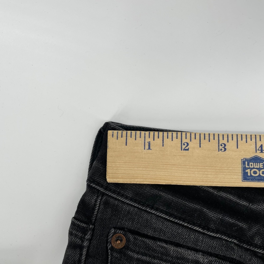 American Eagle Skinny Ne(x)t Level Flex Distressed Black Jeans Men's 34x34 - Picture 9 of 13